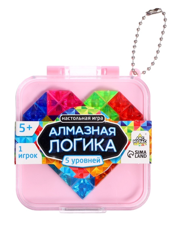 Настольная игра "Алмазная логика" цвет МИКС