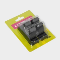 Держатель для швабр Доляна, 2 шт, 8,5&times;3&times;4,5 см