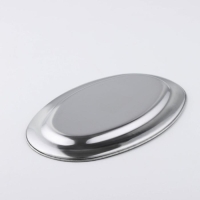 Поднос из нержавеющей стали, 25&times;16&times;1,5 см