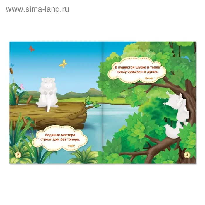 Наклейки обучающие &laquo;Загадки. Медведь&raquo;, 12 стр.