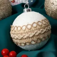 Набор шаров пластик d-8 см, 9 шт "Орсон" люкс