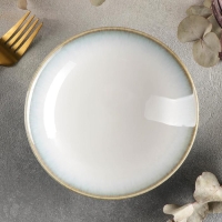 Салатник фарфоровый Magistro &laquo;Пэвэти&raquo;, 0,38 л, d=16,5 см, цвет голубой