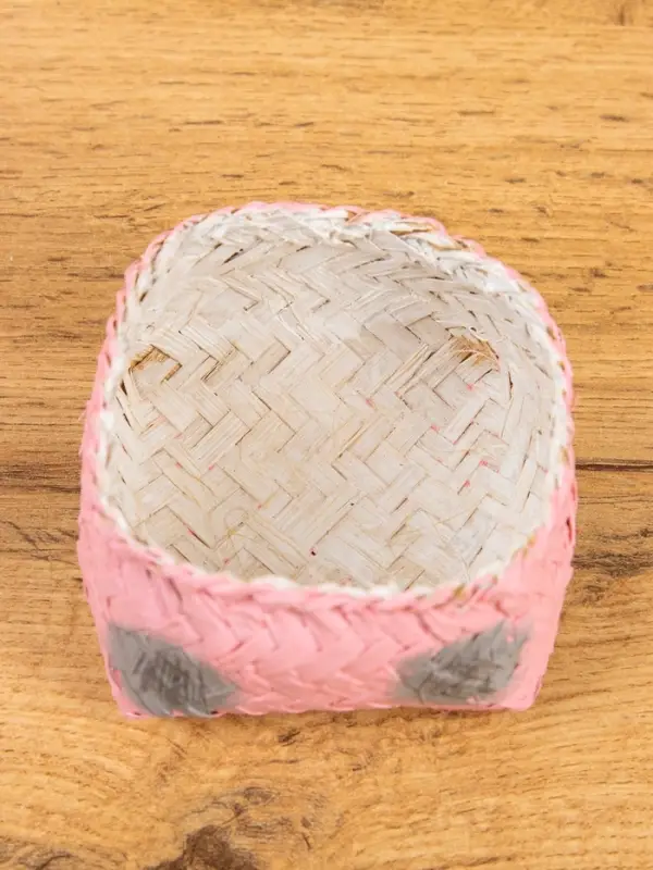 Корзинка &laquo;Поросёнок&raquo;, 8&times;8&times;13 см, бамбук