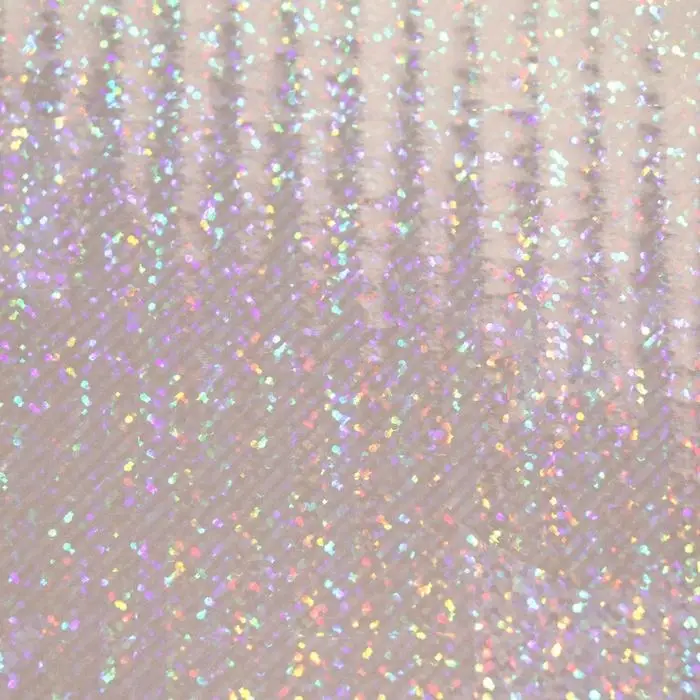 Пленка голография "Звёзды", красный, 70 х 100 см