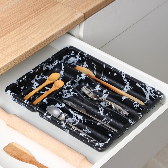 Лоток для столовых приборов &laquo;Пегас&raquo;, 36&times;29&times;5 см, 5 отделений