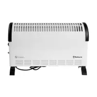 Конвектор электрический Sakura SA-0653W, 1800 Вт, до 18 м&sup2;, напольный, механический термостат
