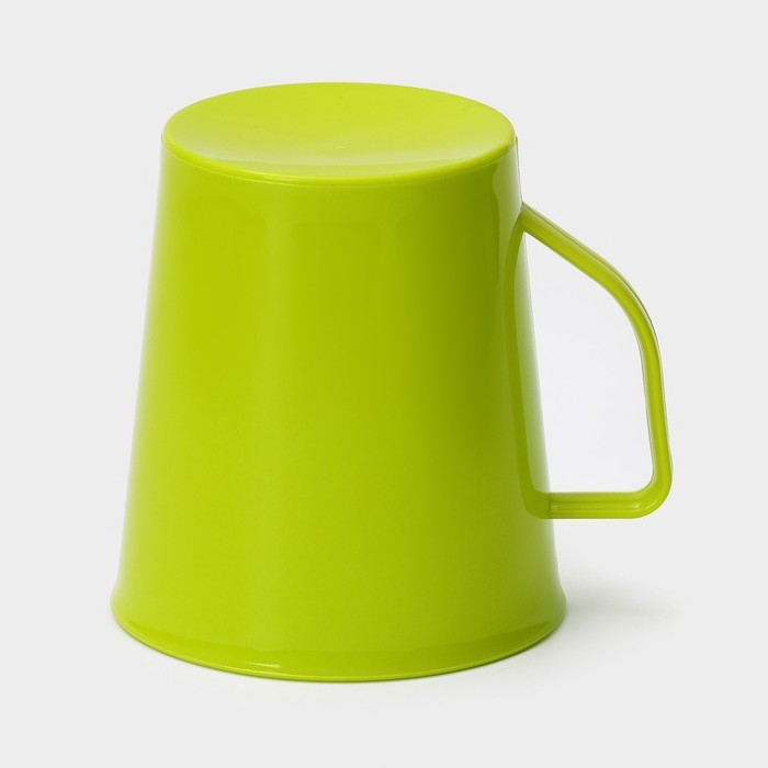 Кружка пластиковая, 400 мл, МИКС