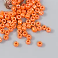 Бисер 6/0 в бутылочке "Охра" 20 гр керамический блеск 6х2х2 см