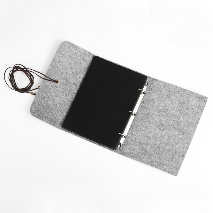 Фотоальбом войлок 30 листов "Сердечко"  24,5х20 см