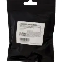 Колесо мебельное ТУНДРА, 45х28 мм, поворотные, шар, с клеевой основой, набор 4 шт