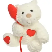 Мягкая игрушка "Мишка с сердечком" МИКС, 24 см