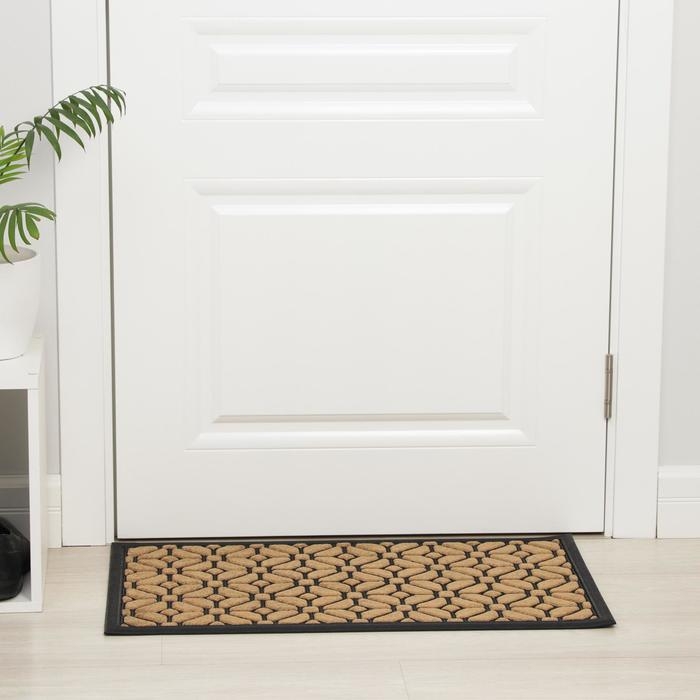 Коврик придверный &laquo;Соло&raquo;, 45&times;75 см