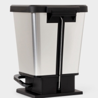 Контейнер для мусора с педалью "Металл" 20л