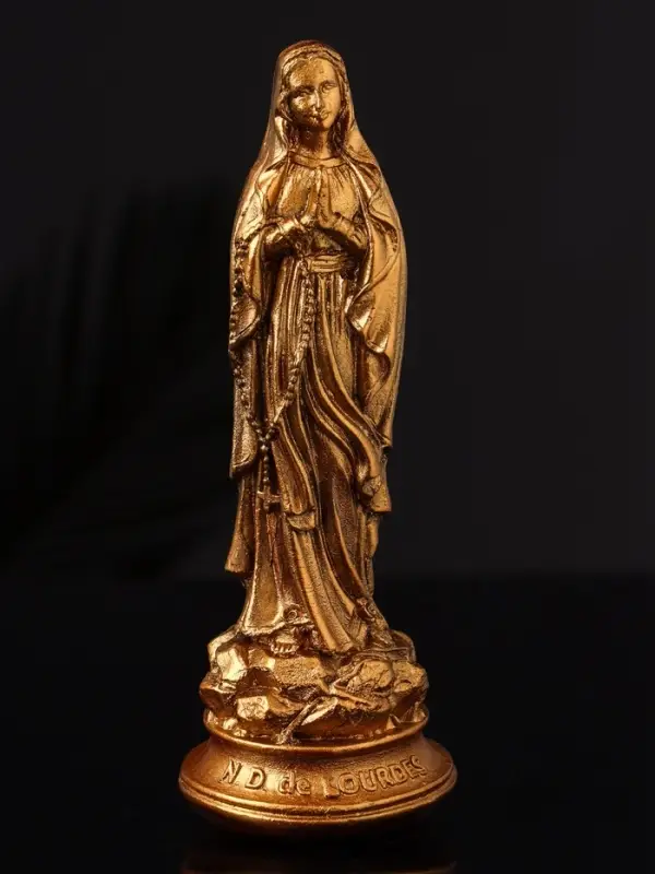 Фигура "Дева Мария" 14х5 см, бронза