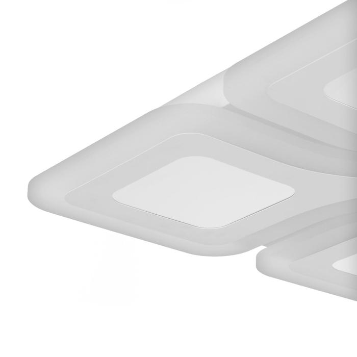 Люстра с ПДУ 10005/4 LED 180Вт 3000-6000К диммер с подсветкой белый 50х50х10 см BayerLux