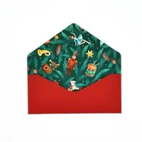 Конверт подарочный &laquo;Щелкунчик&raquo;, софт тач, тиснение, 19 &times; 9,2 см