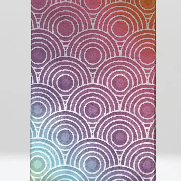 Пакет бумажный фасовочный "Радуга", матовый, 7 х 4 х 20.5 см