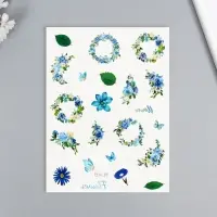 Переводные тату на тело цветные &laquo;Цветочные венки&raquo;, 24&times;14.5 см, МИКС