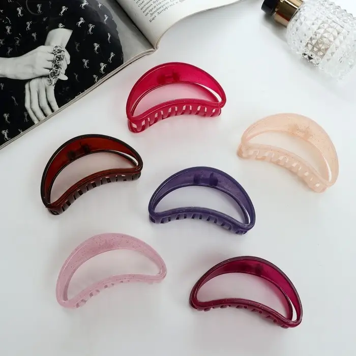 Краб для волос "Фрида" дуга, 9 см, микс