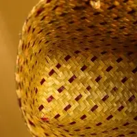 Сумка плетёная из пандана и водного гиацинта 38х14х40 см