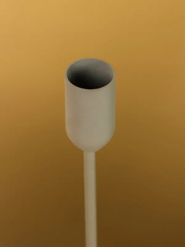 Подсвечник на 1 свечу текстурный "Графит" 8х8х20 см