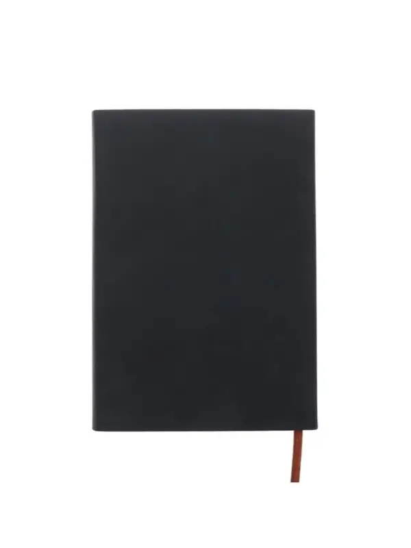 Ежедневник недатированный формат А5, с клапаном, 96л, линия, пвх, Серый