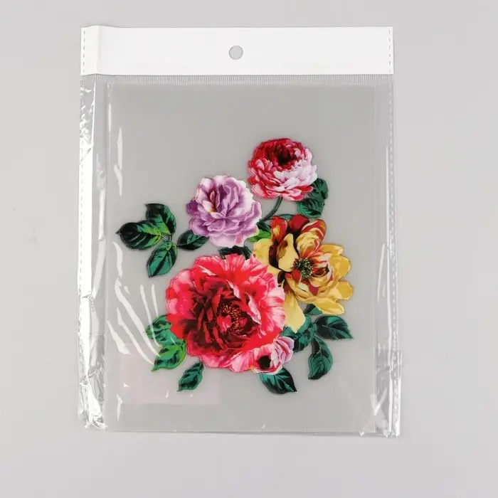 Термонаклейка &laquo;Цветы&raquo;, 17&times;16 см