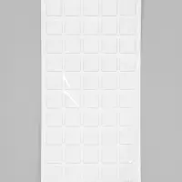 Стикеры эпоксидные прозрачные заготовки 3D 50 шт 2,5 x 2,5 см