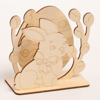 Заготовки для творчества. Роспись по дереву &laquo;Пасха: пасхальный кролик&raquo;