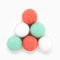Набор бомбочек для ванны в пакете "Чудесной зимы", 6 шт по 20 гр, ягодный пунш
