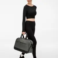 Спортивная сумка Atlantes, серая с черным