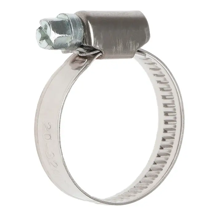 Хомут червячный ZEIN engr, диаметр 20-32 мм, ширина 9 мм, нержавеющая сталь