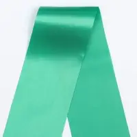 Лента на выпускной &laquo;Выпускник&raquo;, атлас зелёный фольга