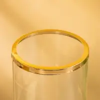 Подсвечник "Капсула" 18х18х25 см, алюминий