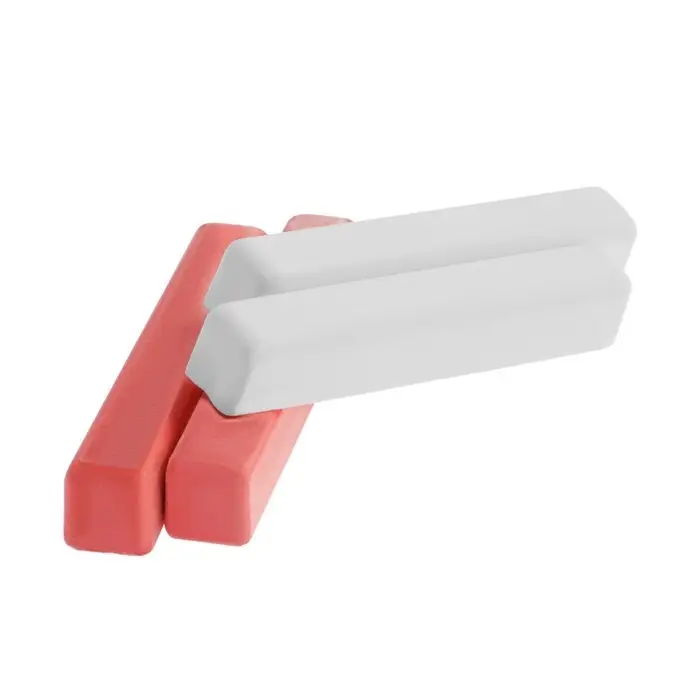 Мелки маркировочные ТУНДРА, белые и красные, 12 шт.