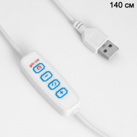 Светильник настольный "Шик" LED 3Вт USB диммер/провод 1,5м 14х14х20см
