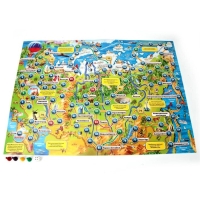 Настольная игра &laquo;Путешествуем по России&raquo;