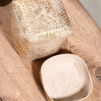 Корзинка плетеная "Аварис" 14х14х23 см