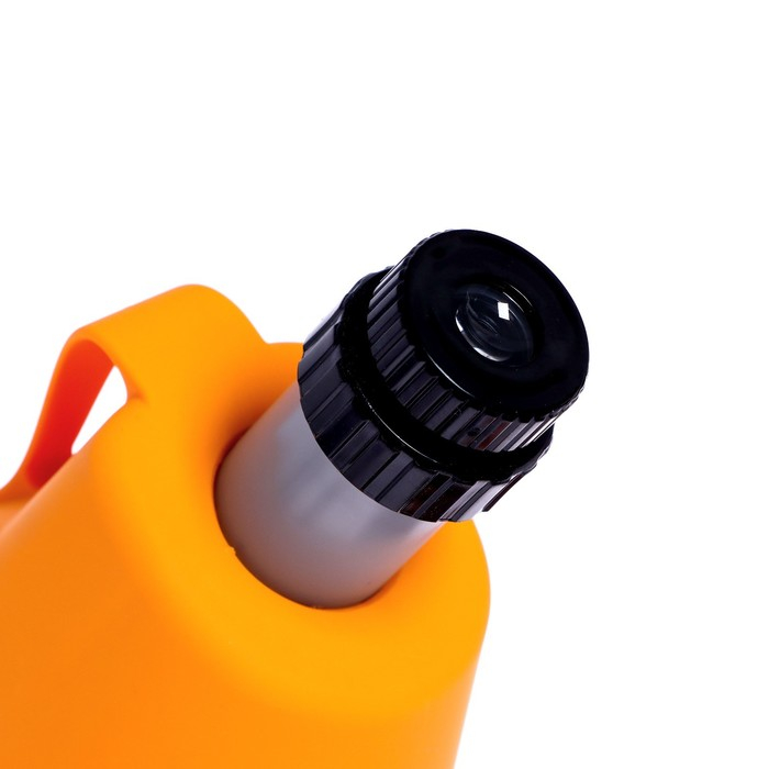 Микроскоп детский &laquo;Юный ученый&raquo; кратность х100, х400, х1200, подсветка, цвет жёлтый