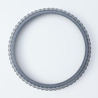 Форма для выпечки Доляна &laquo;Элин Мрамор&raquo;, d=24 см, съёмное дно, антипригарное покрытие, цвет серый