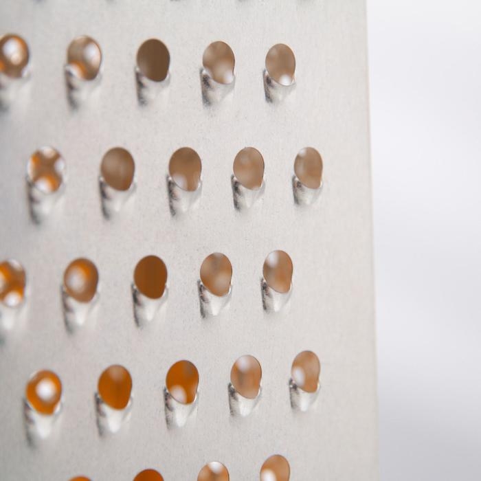 Тёрка &laquo;Комфорт&raquo;, 4 грани и контейнер 450 мл, 11&times;8,5&times;27 см, цвет МИКС