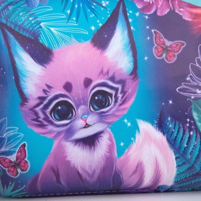 Сумка детская для девочки &laquo;Котик в джунглях&raquo;