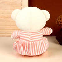 Мягкая игрушка &laquo;Мишутка в платье&raquo;, цвет белый