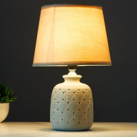 Лампа настольная 16735/1WT E14 40Вт белый  h.31см RISALUX