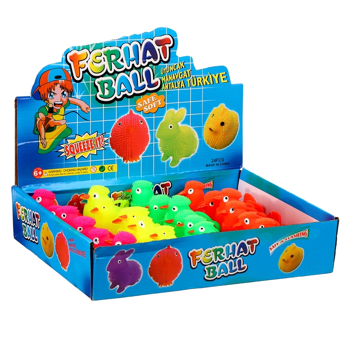 Ёжка &laquo;Голубь&raquo; световой, цвета МИКС