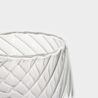 Стакан стеклянный с двойными стенками Magistro &laquo;Вихрь&raquo;, 200 мл