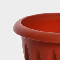 Горшок с поддоном &laquo;Фелиция&raquo;, 900 мл, цвет терракотовый