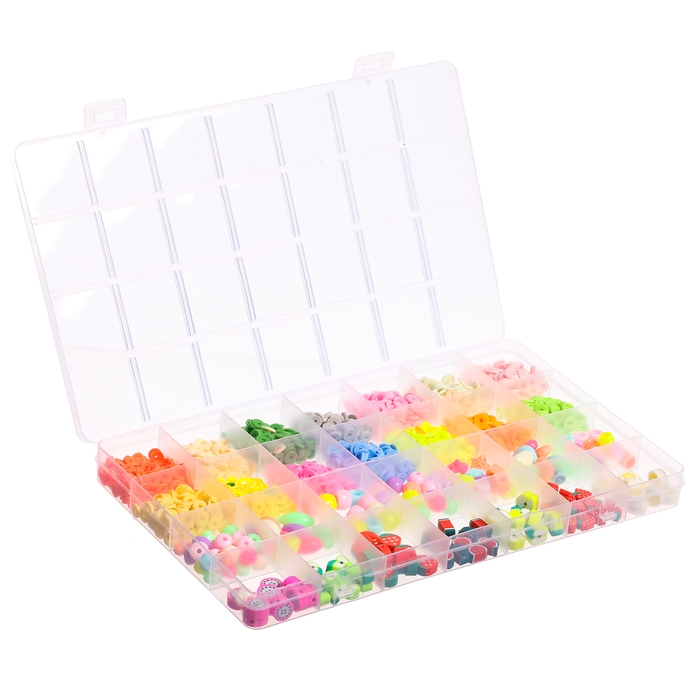 Набор для творчества &laquo;Создай своё украшение&raquo;, бусинки, 24 вида