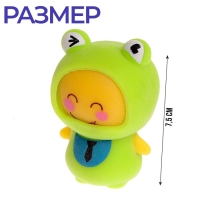 Антистресс сквиш мялка &laquo;Зверята&raquo;, с пастой,цвета МИКС, в шоубоксе