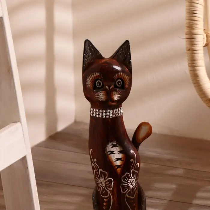 Сувенир дерево "Кошка " 40 см